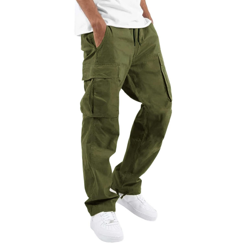 Men’s Cotton Cargo Joggers - Arno