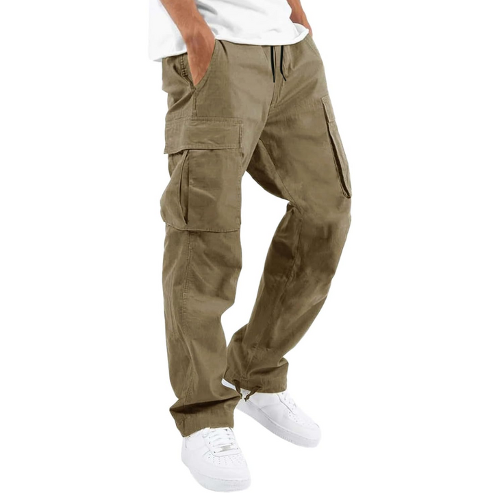Men’s Cotton Cargo Joggers - Arno