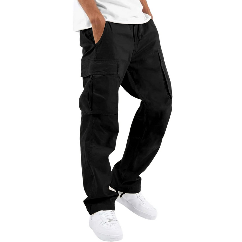 Men’s Cotton Cargo Joggers - Arno