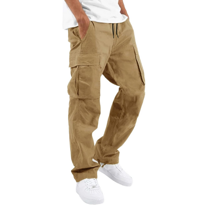 Men’s Cotton Cargo Joggers - Arno