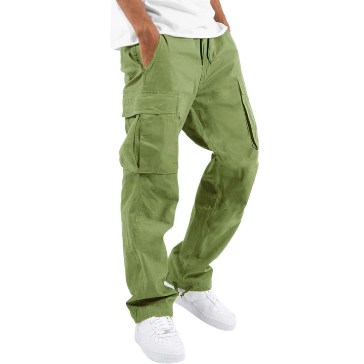 Men’s Cotton Cargo Joggers - Arno