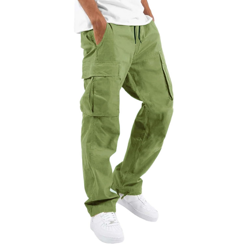 Men’s Cotton Cargo Joggers - Arno