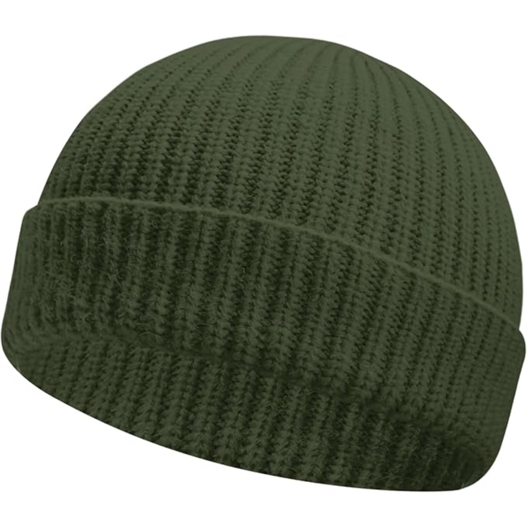 Knitted Winter Beanie - Robin