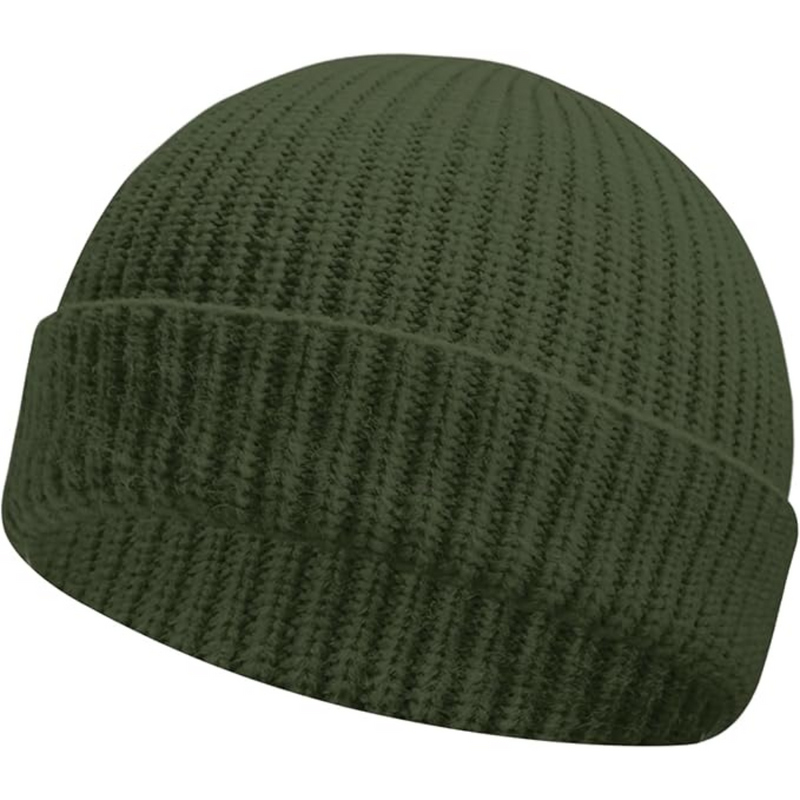 Knitted Winter Beanie - Robin