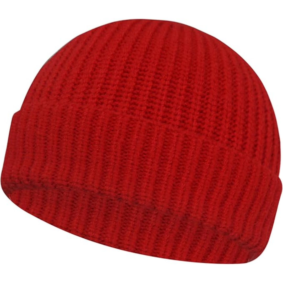 Knitted Winter Beanie - Robin