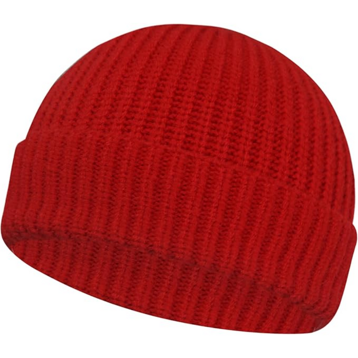 Knitted Winter Beanie - Robin