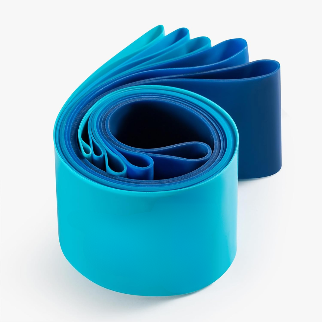 Set of Resistance Bands – 5 Bands with Guide and Storage Bag