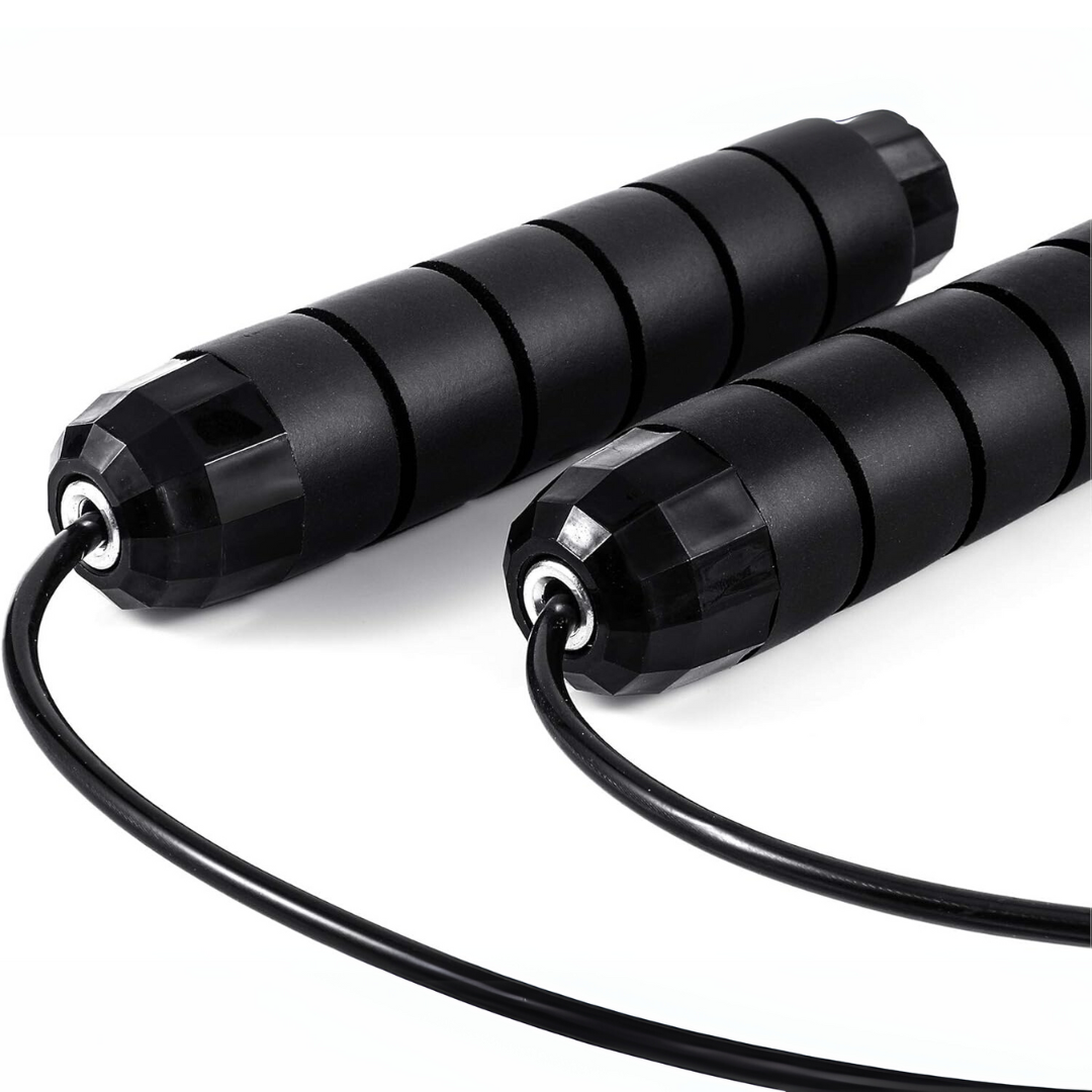 Adjustable Jump Rope with Tangle-Free Bearings