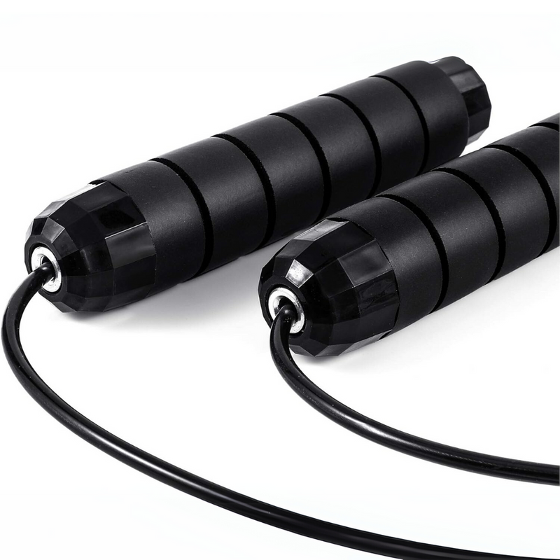 Adjustable Jump Rope with Tangle-Free Bearings