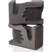 Hand-Shaped Yoga Blocks 2-Pack