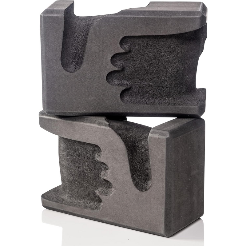 Hand-Shaped Yoga Blocks 2-Pack