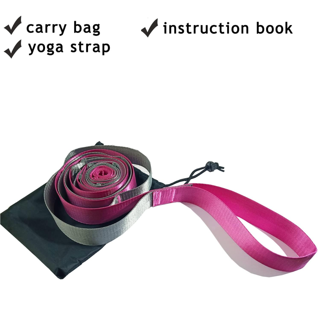 Yoga Stretch Band with 12 Loops