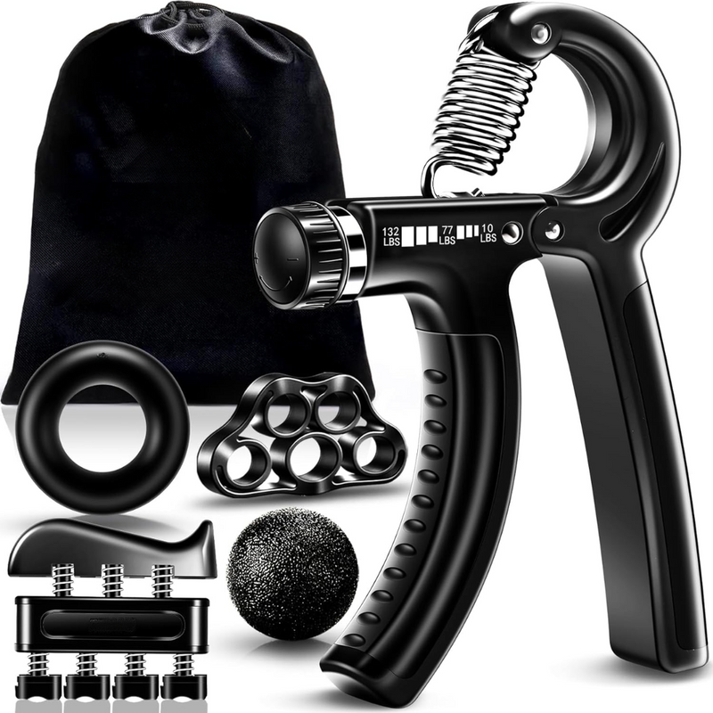 Adjustable Grip Strengthener Kit – 5-Pack