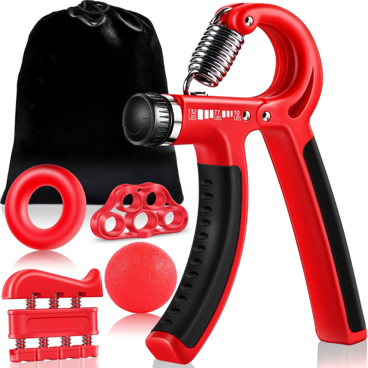 Adjustable Grip Strengthener Kit – 5-Pack