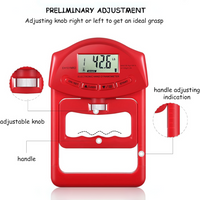 Digital Hand Dynamometer Grip Strength Meter - 90Kg Capacity