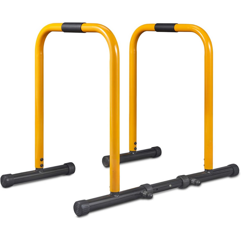 Heavy Dip Station & Push-Up Stand for Home Fitness