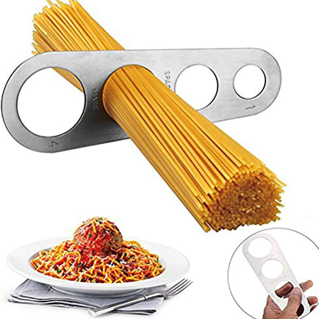 RVS łyżka do spaghetti – narzędzie do szybkiego porcjowania makaronu