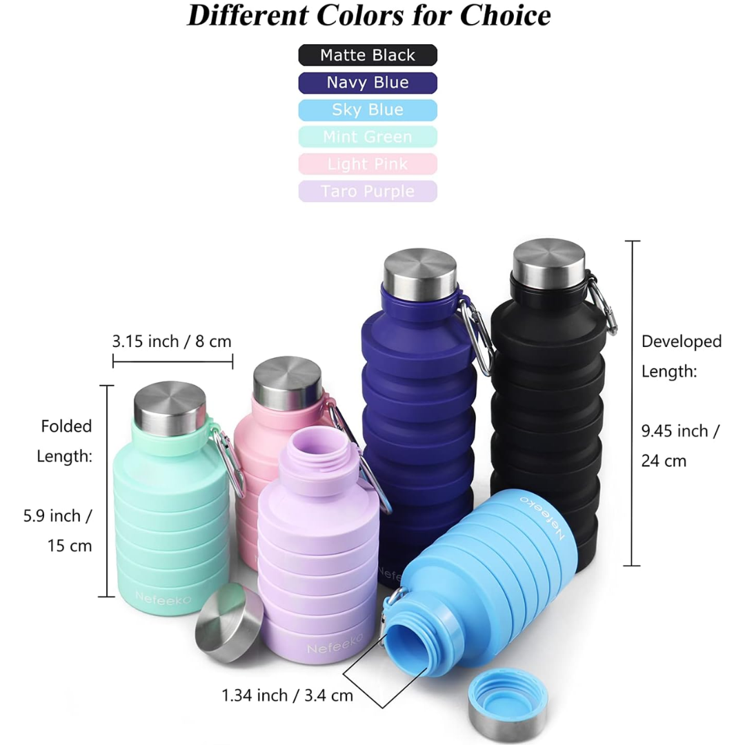 Foldable Shockproof Water Bottle