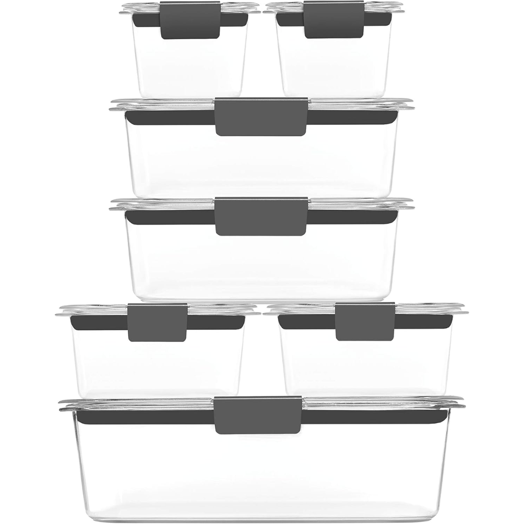 BPA-Free Meal Prep Container Set (7 Pieces)