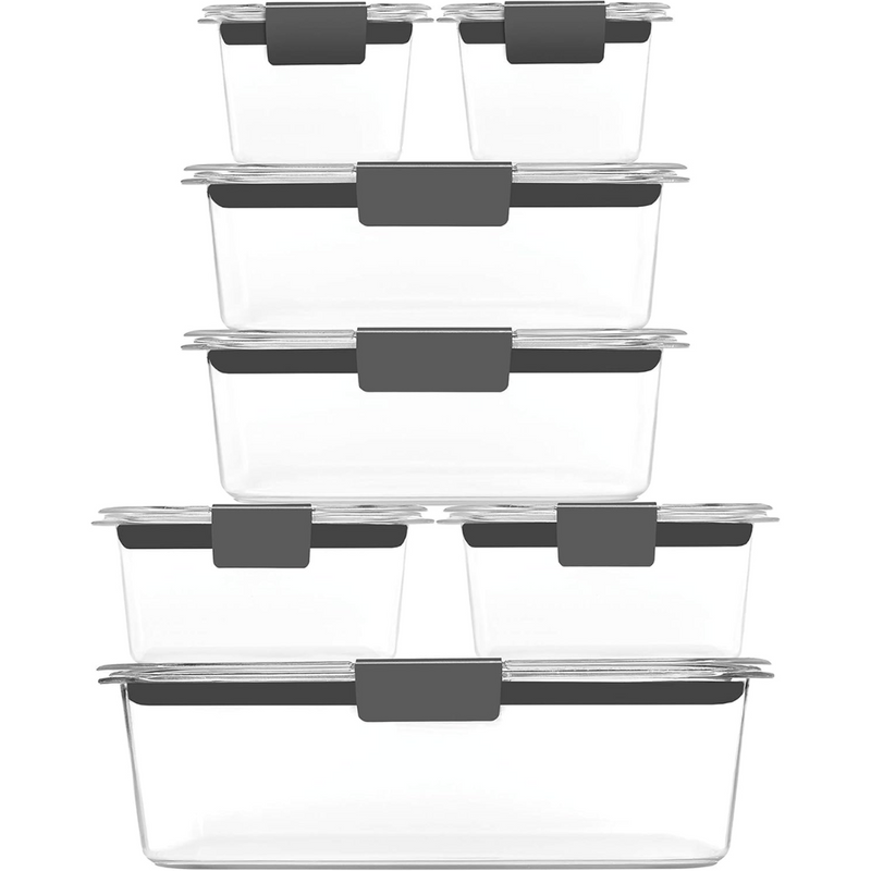 BPA-Free Meal Prep Container Set (7 Pieces)