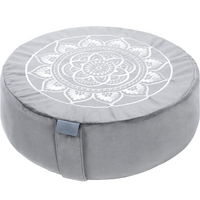 Premium Velvet Meditation Cushion