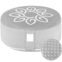 Premium Round Buckwheat Meditation Cushion – 40 cm