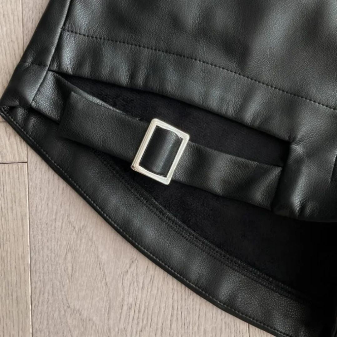 Sammy Jackson™ Naomi Leather Shorts | Gothic & Trendy