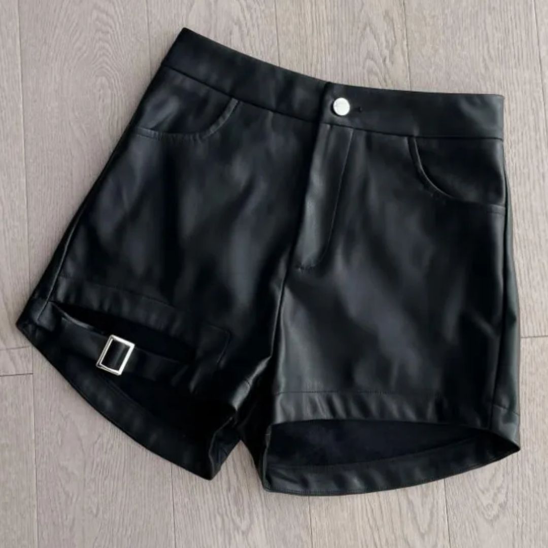 Sammy Jackson™ Naomi Leather Shorts | Gothic & Trendy