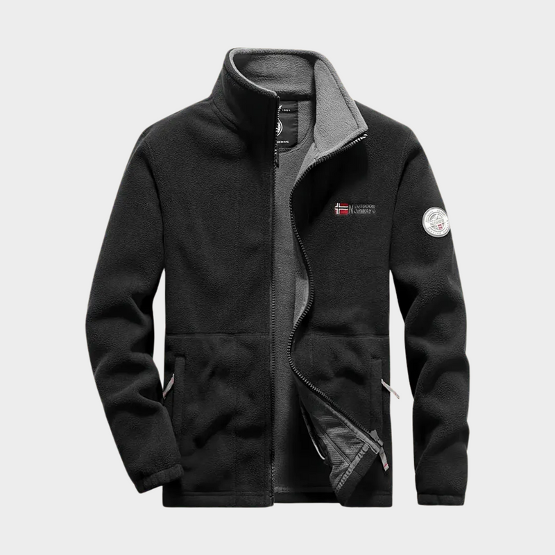 Warm Men's Fleece with Zipper – Bjorn