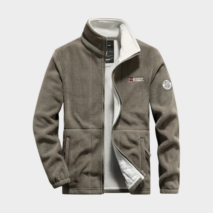 Warm Men's Fleece with Zipper – Bjorn