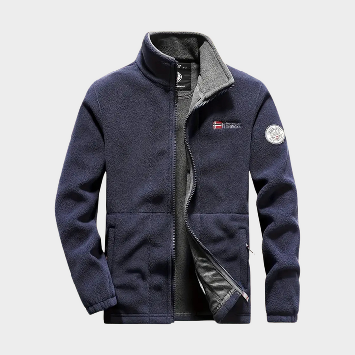Warm Men's Fleece with Zipper – Bjorn