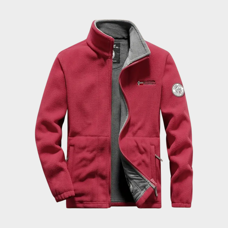 Warm Men's Fleece with Zipper – Bjorn