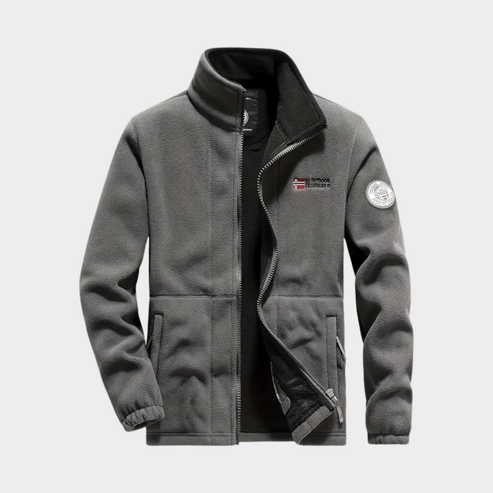 Warm Men's Fleece with Zipper – Bjorn