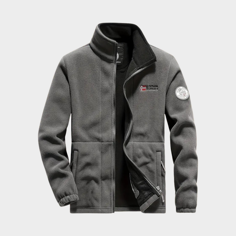 Warm Men's Fleece with Zipper – Bjorn