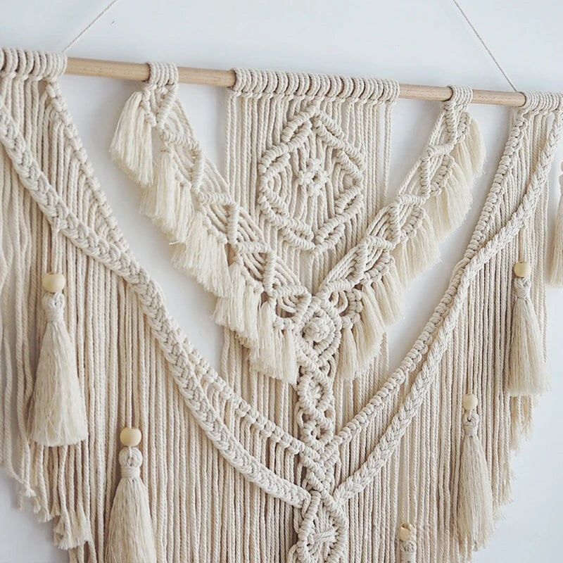 Scandinavian Boho Macramé Wall Hanging - Liora