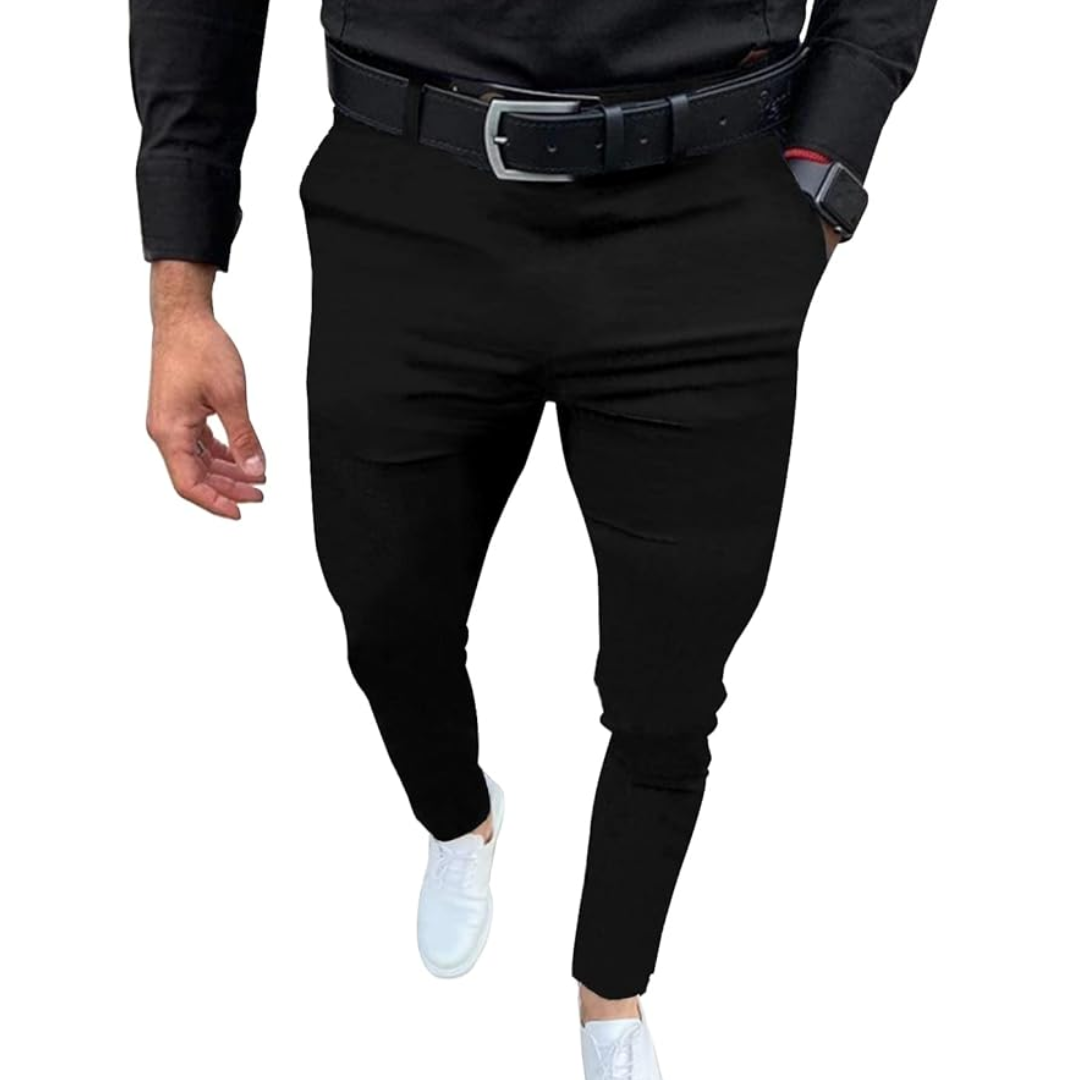 Slim Fit Stretch Men's Pants - Boaz