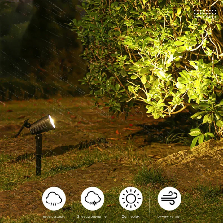 Solar-Powered Garden Spot - LumaSpot