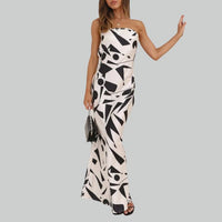 Strapless Maxi Dress with Airy Fit – Jade