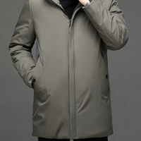 Classic Down Jacket with Hood - Victor