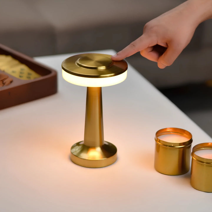 Draadloze Retro Tafellamp - LumiBar