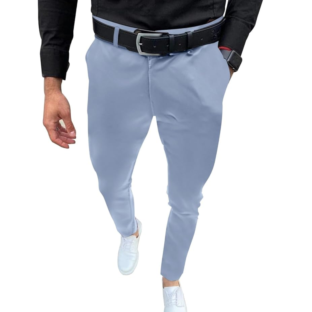 Slim Fit Stretch Men's Pants - Boaz