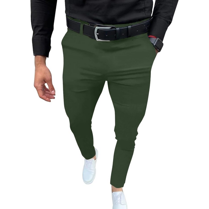 Slim Fit Stretch Men's Pants - Boaz