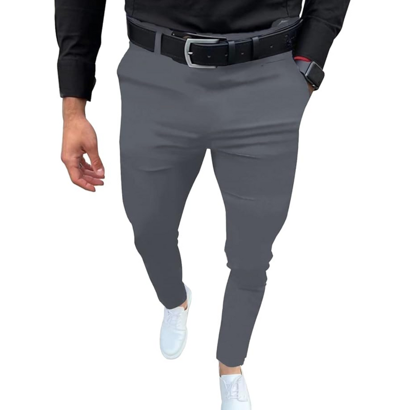 Slim Fit Stretch Men's Pants - Boaz