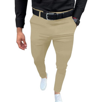 Slim Fit Stretch Men's Pants - Boaz