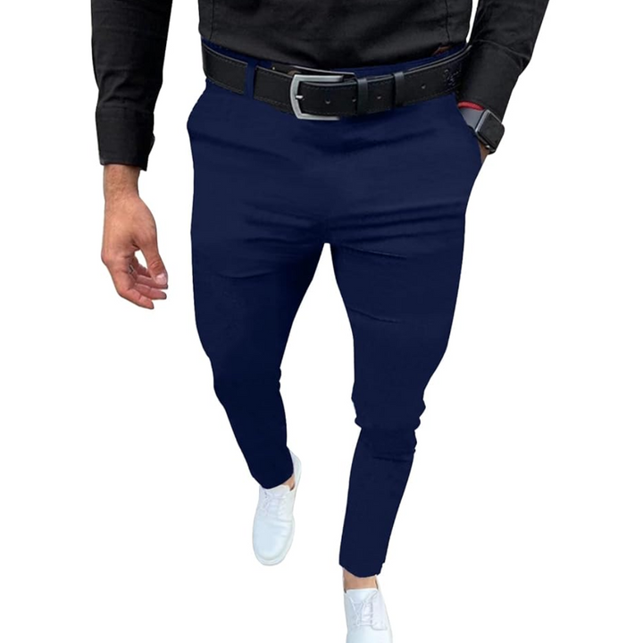 Slim Fit Stretch Men's Pants - Boaz