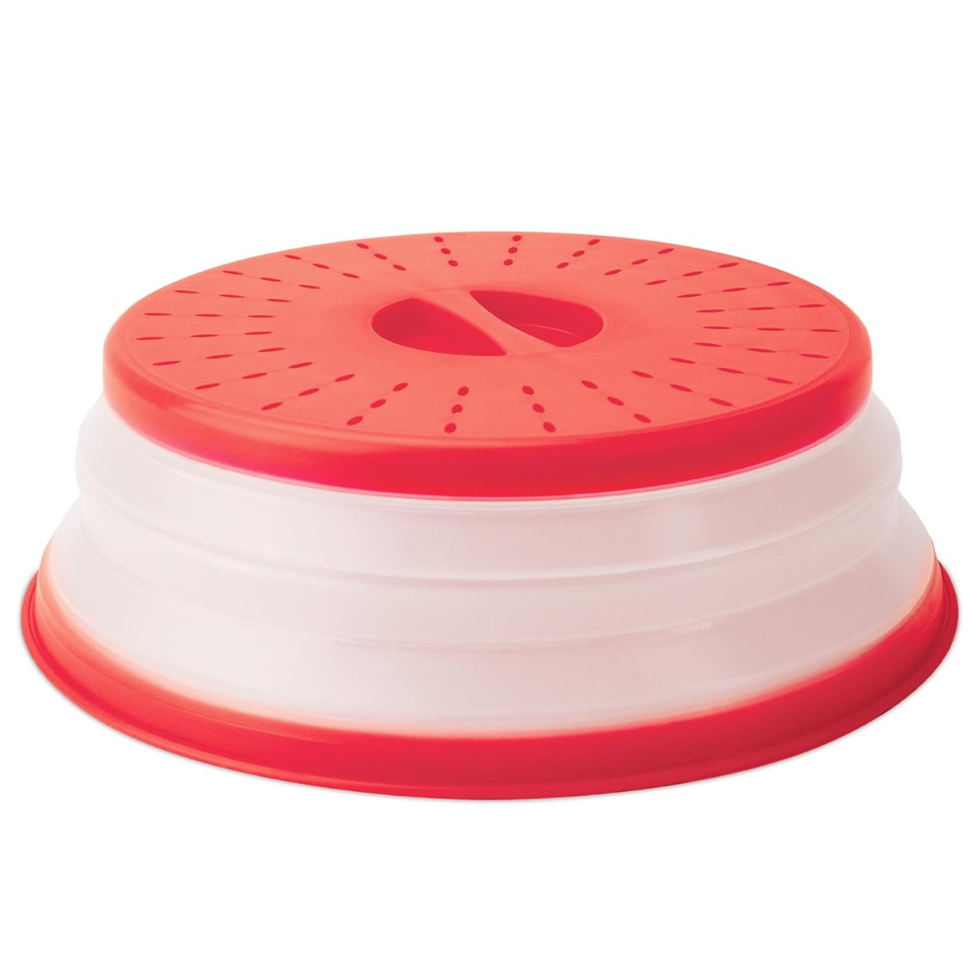 Microwave Splatter Cover - Foldable Silicone Lid