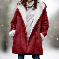 Stylish Suede Fleece Jacket for Women - Camilla