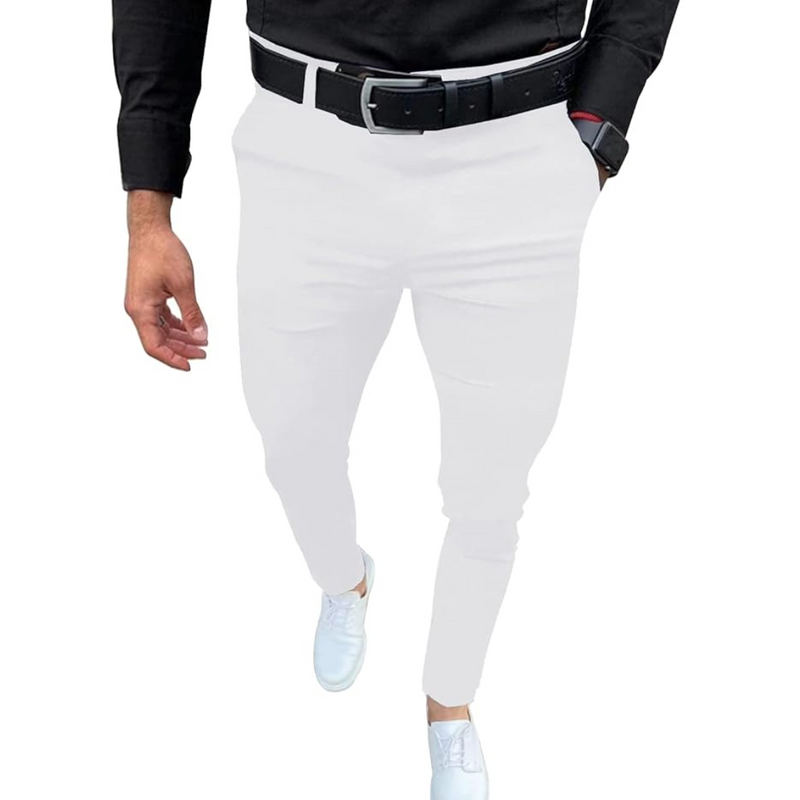 Slim Fit Stretch Men's Pants - Boaz