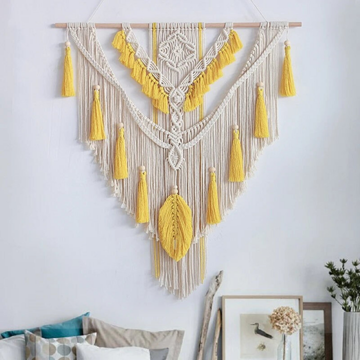 Scandinavian Boho Macramé Wall Hanging - Liora