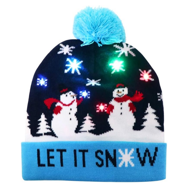 Verlichte Kerst Beanie - GlowDeer